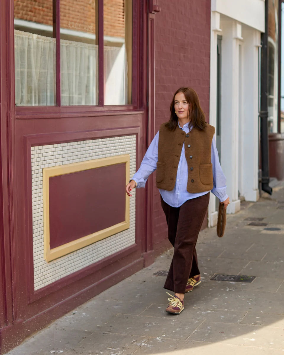 Demi Gilet - Tobacco