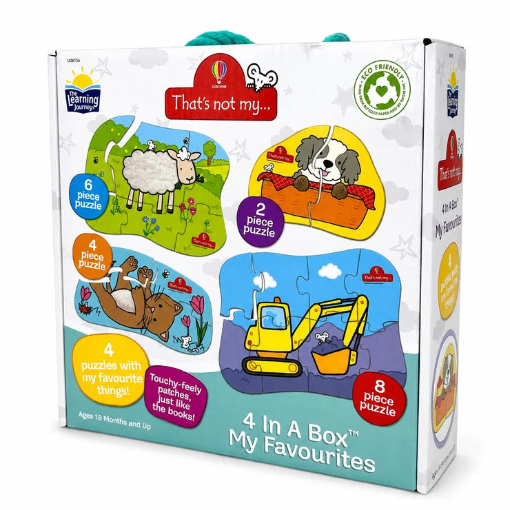 That’s Not My 4 In 1 Puzzle - Favourites