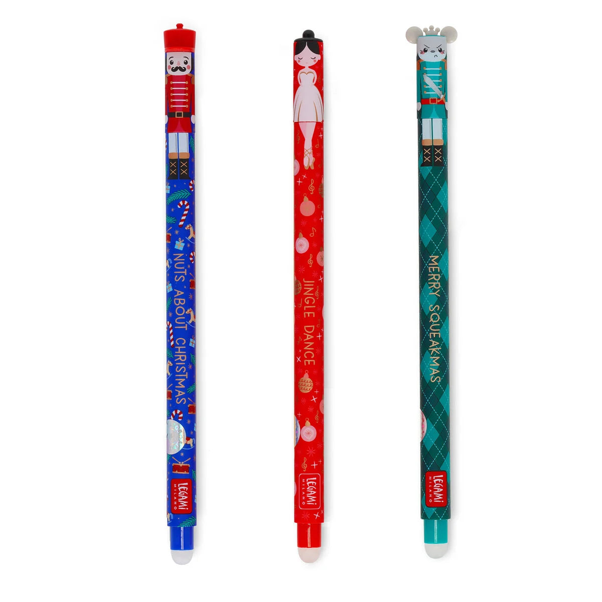 The Nutcracker - Set Of 3 Erasable Pens