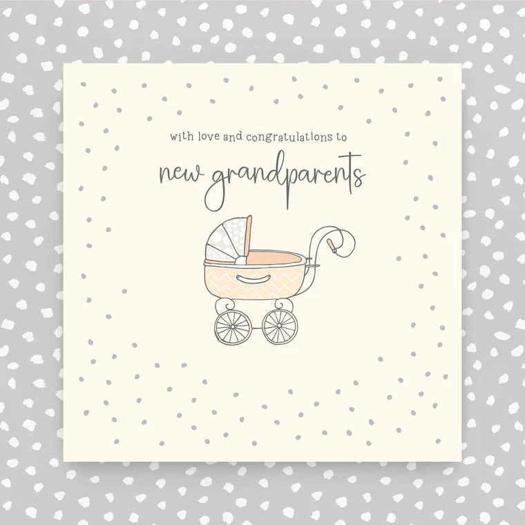 Congratulations New Grandparents greeting card