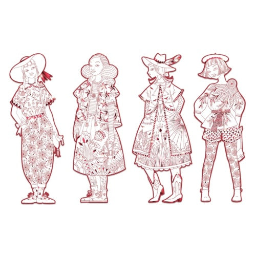 Fashion Colouring - Fiodor & Friends