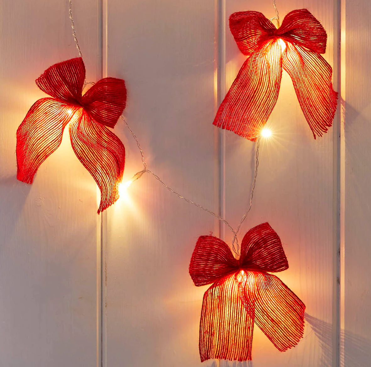 Folklore Red Bow Lights