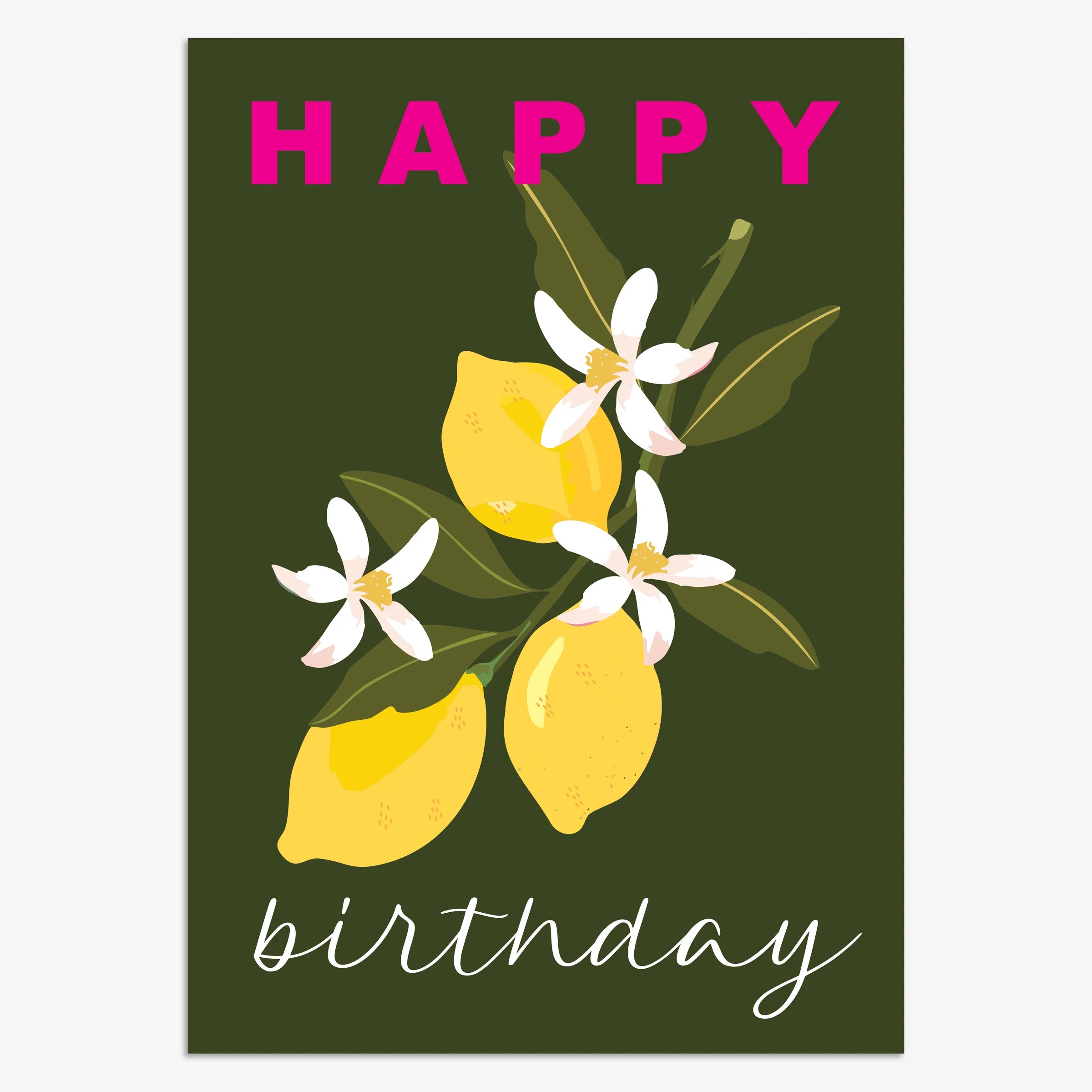 Birthday Lemons
