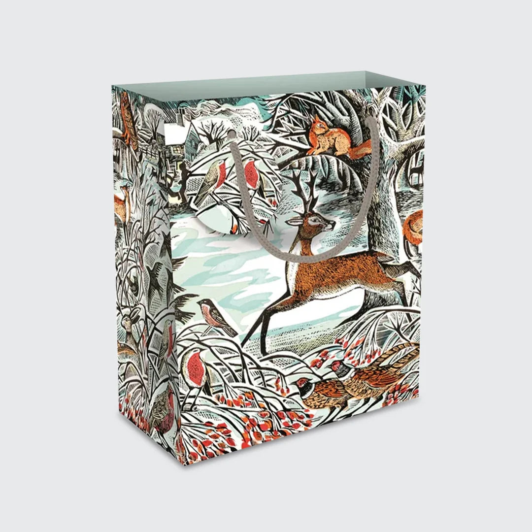 Angela Harding Winter Woodland Large Gift Bag