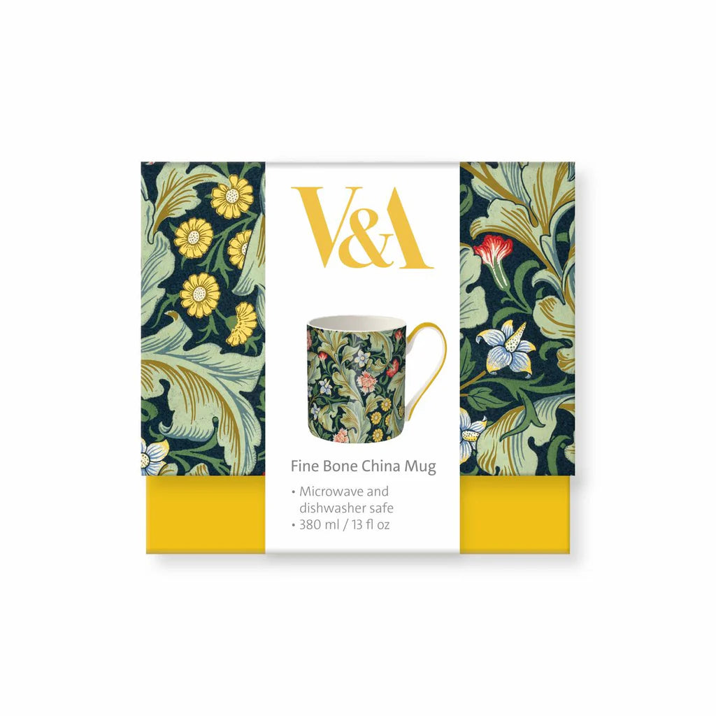 Leicester Wallpaper V & A Fine Bone China Mug