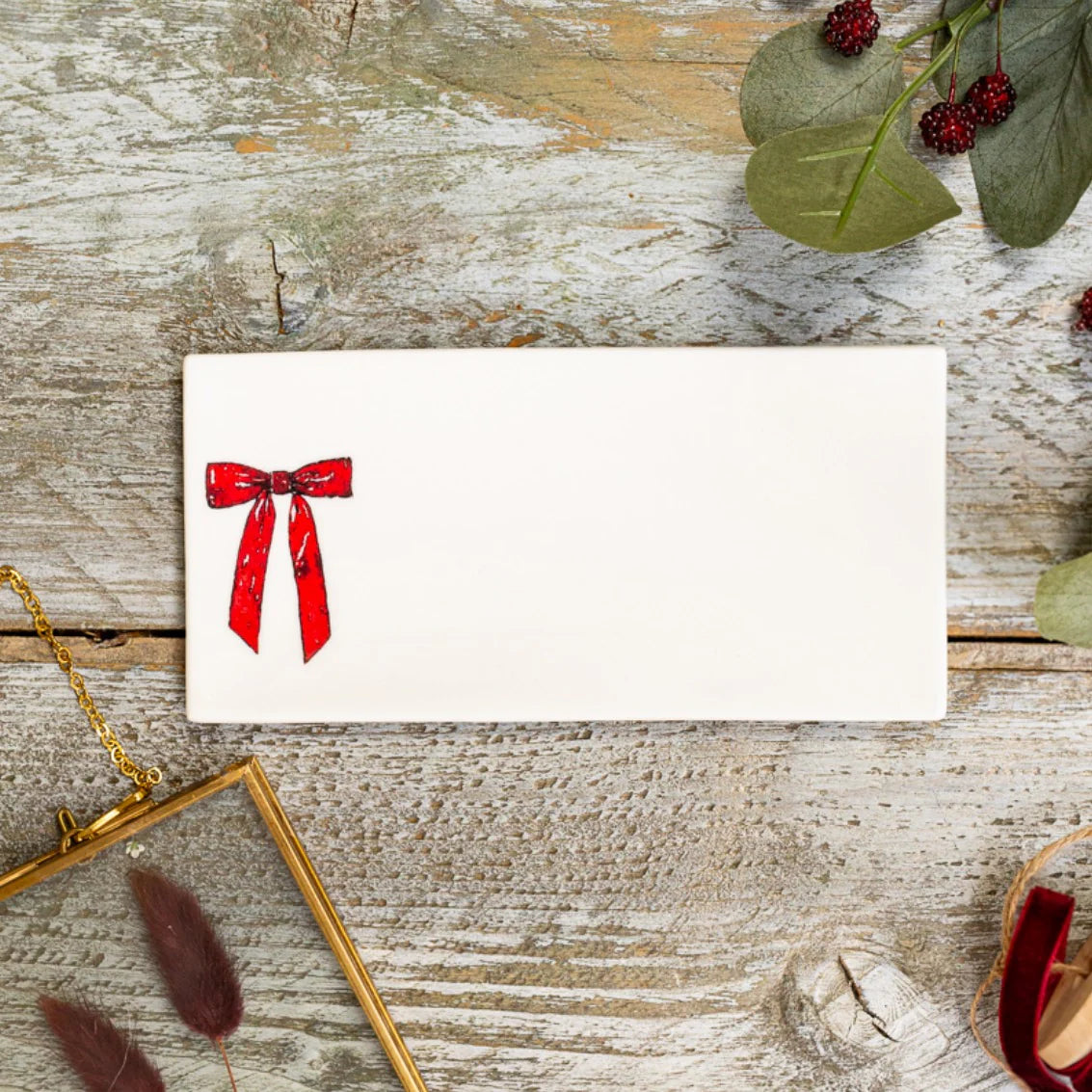 Bow Rectangular Soap Dish