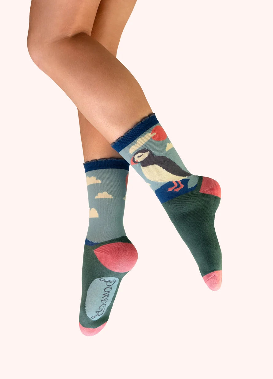 Puffin Ankle Socks