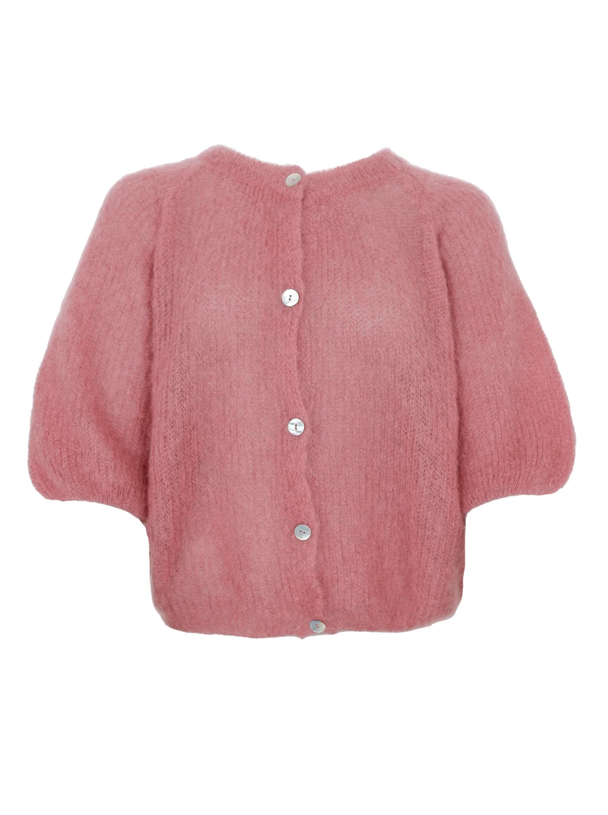Björk Knit Cardigan - Warm Rose