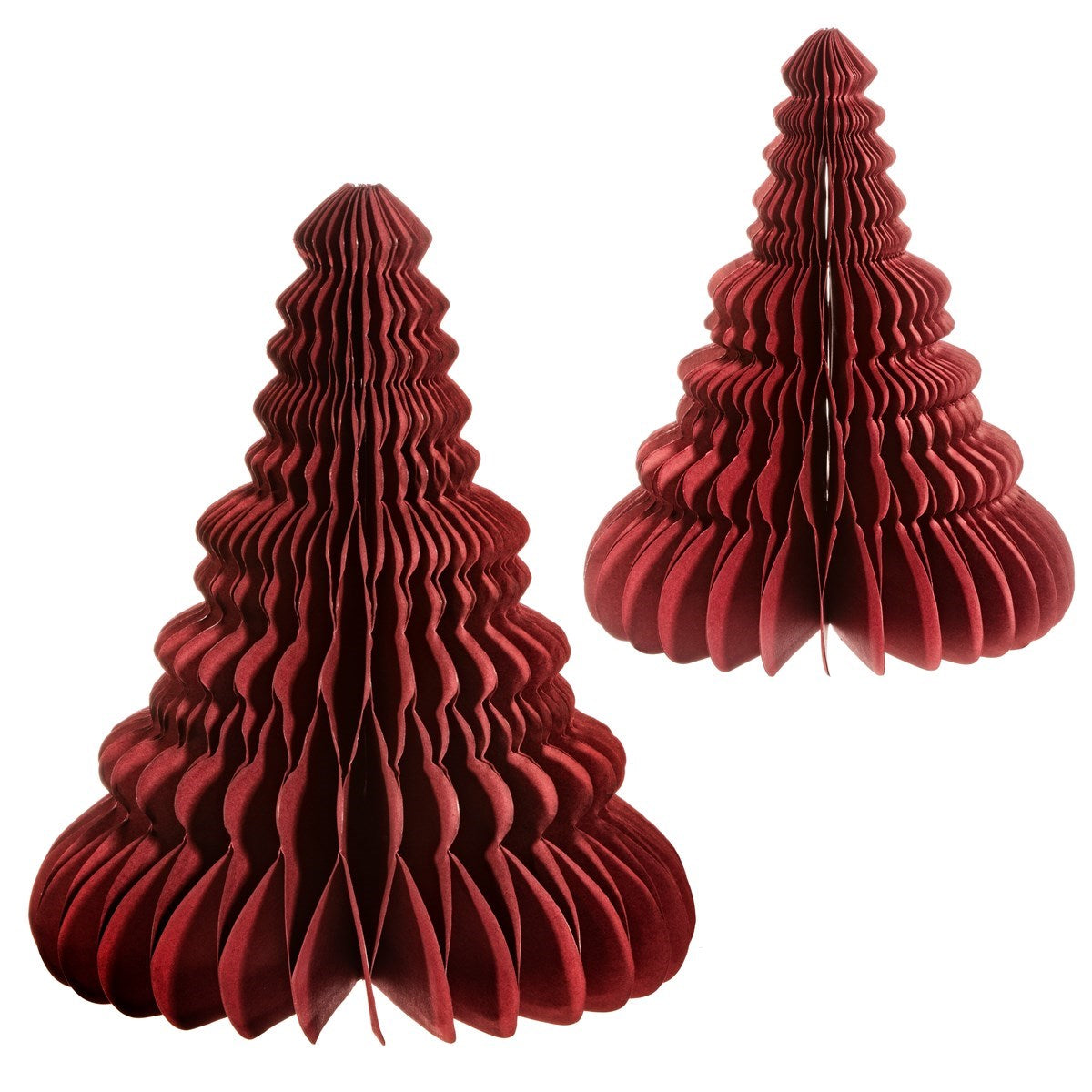 Honeycomb Tree Standing Decoration - Set of 2