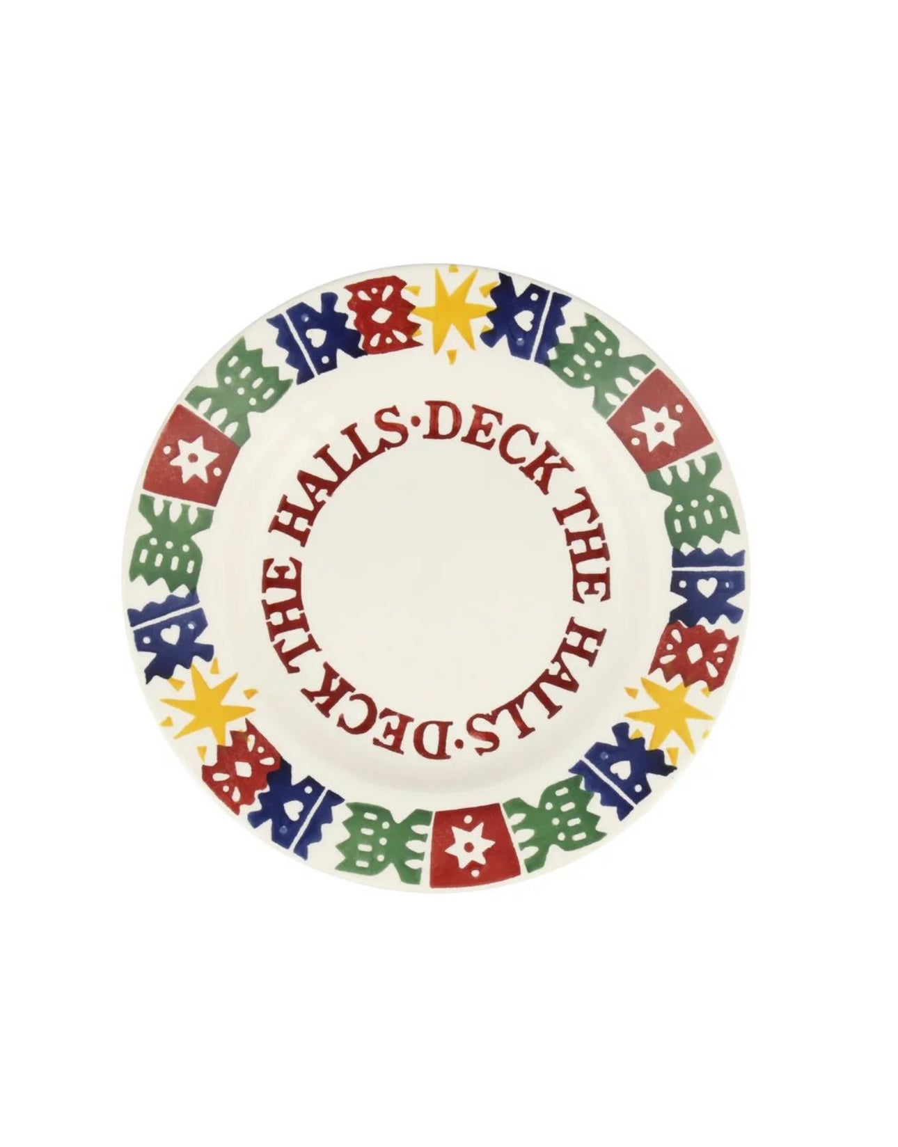 Emma Bridgewater Christmas Crackers 8 1/2" Plate