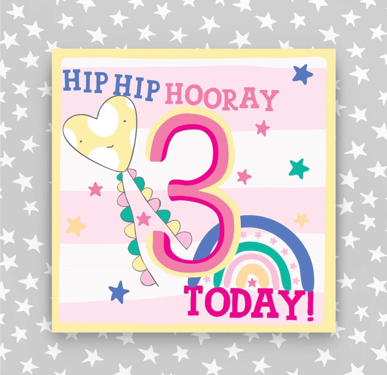 Happy Birthday - Girl Aged 3