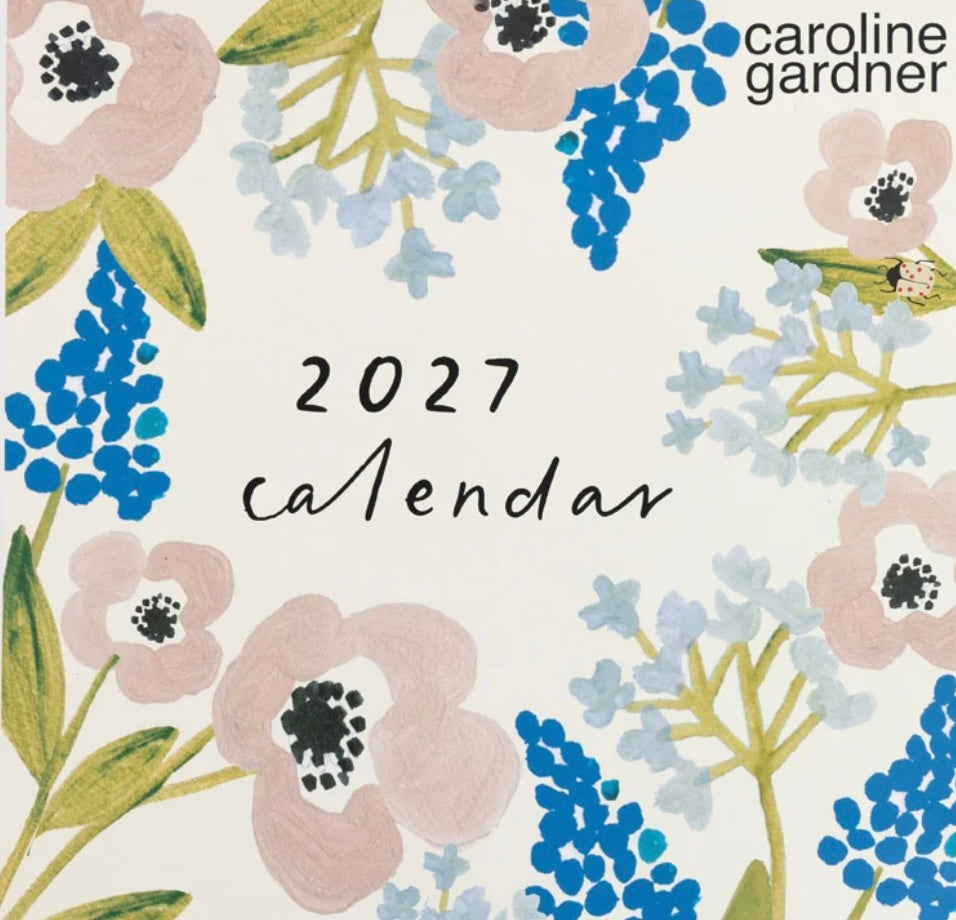 Caroline Gardner Wild Flowers Square Calendar 2027