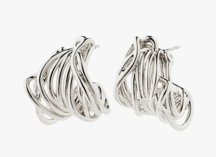 Pamela Earrings by Pilgrim - Silver Plated