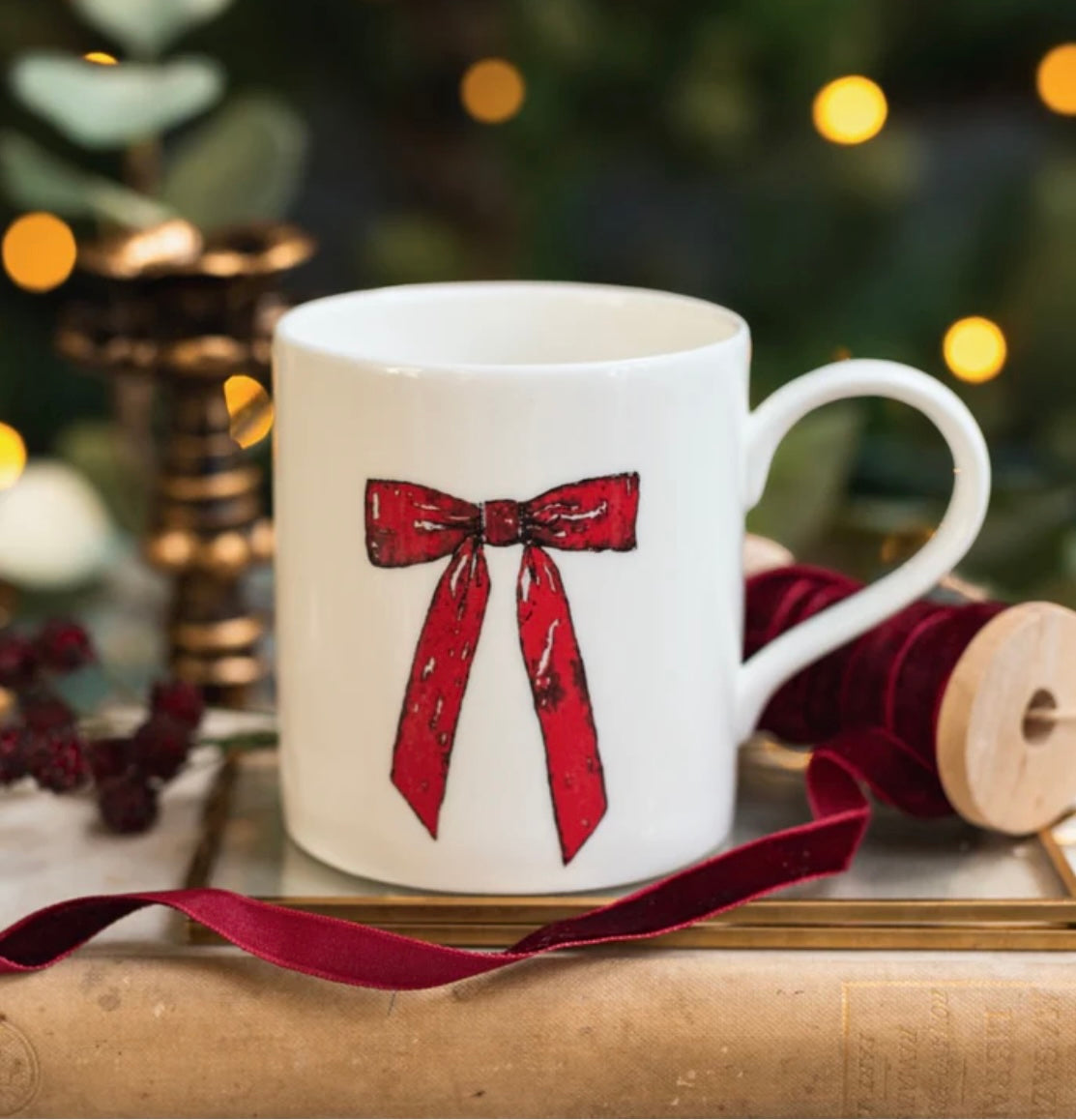 Bow Mug Boxed