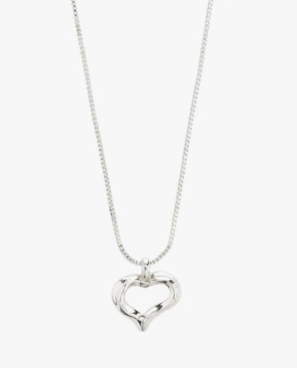 Iris Necklace by Pilgrim - Silver Plated