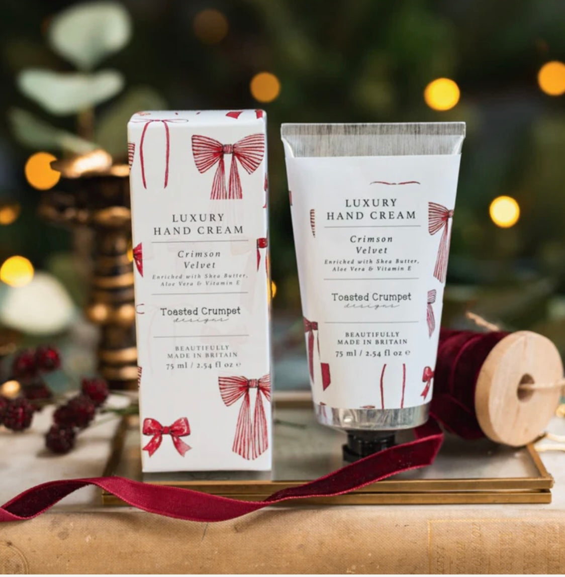 Crimson Velvet 75ml Luxury Hand Cream