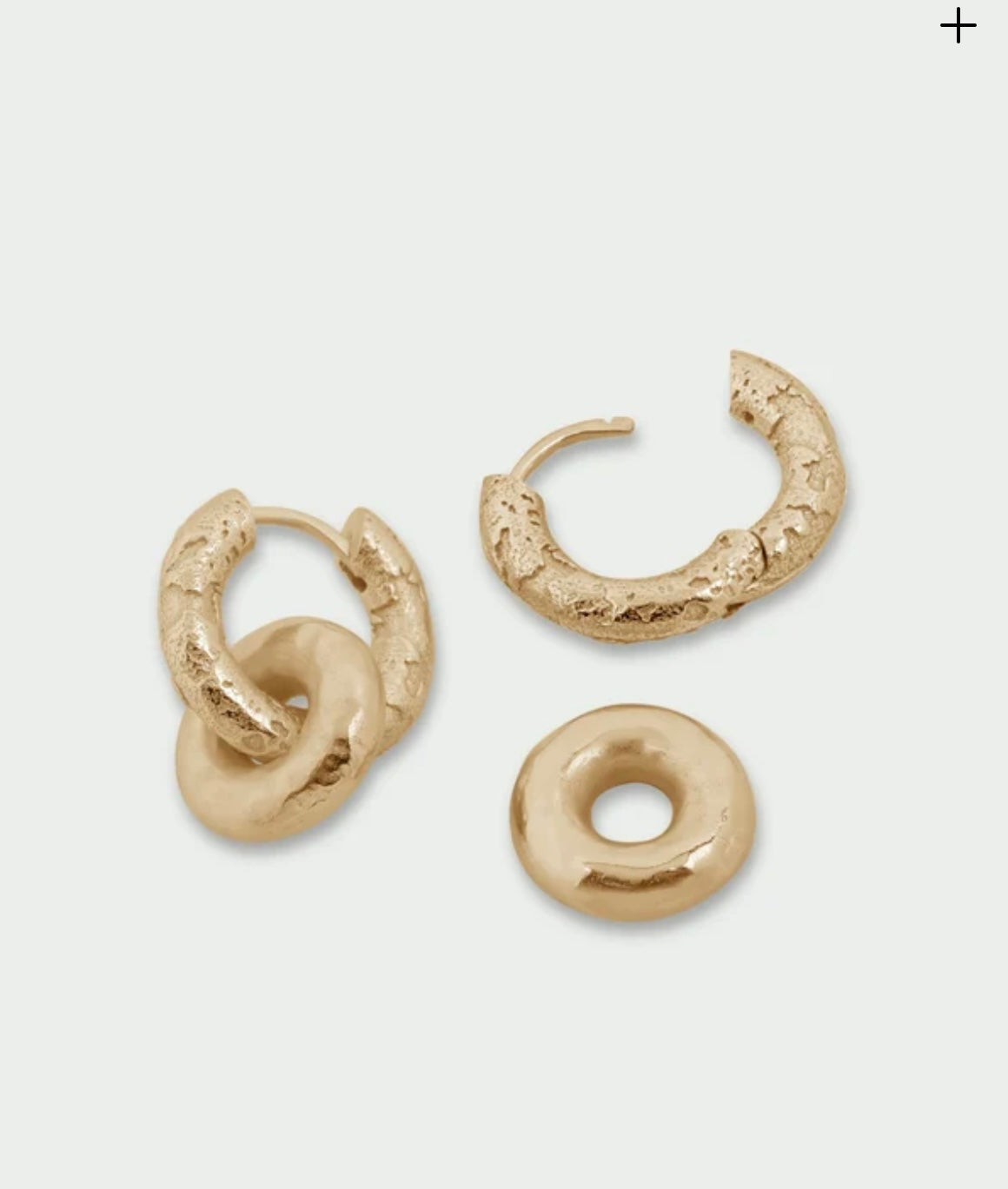 Ebb Earrings - Gold
