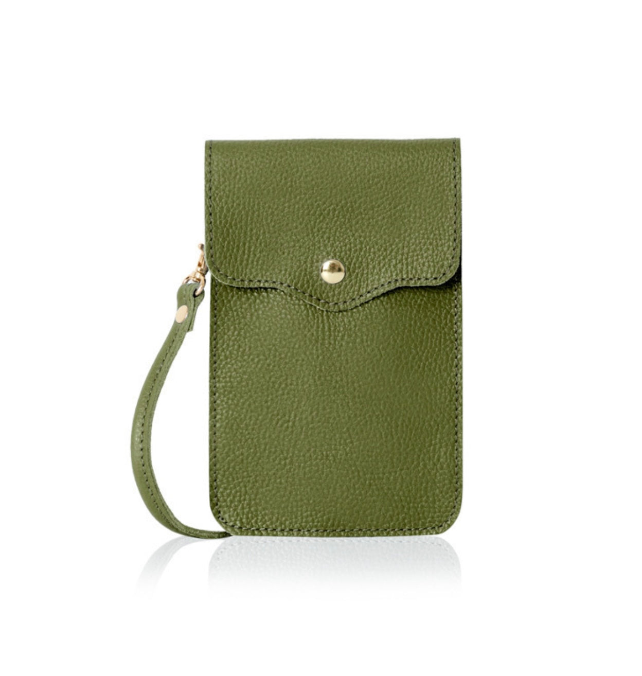 Leather Crossbody Phone Purse