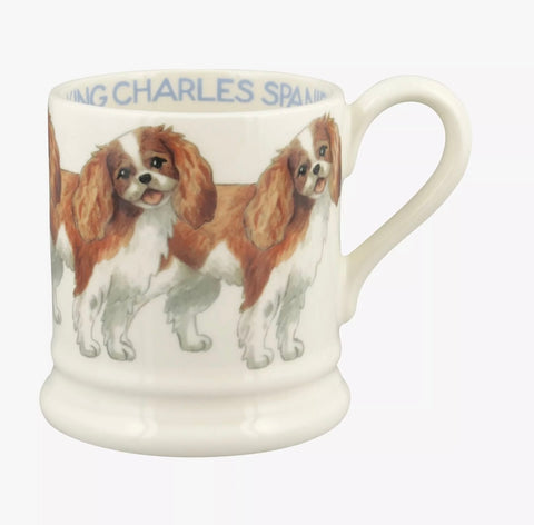 Emma Bridgewater ‘Dogs’ King Charles Spaniel 1/2 Pint Mug