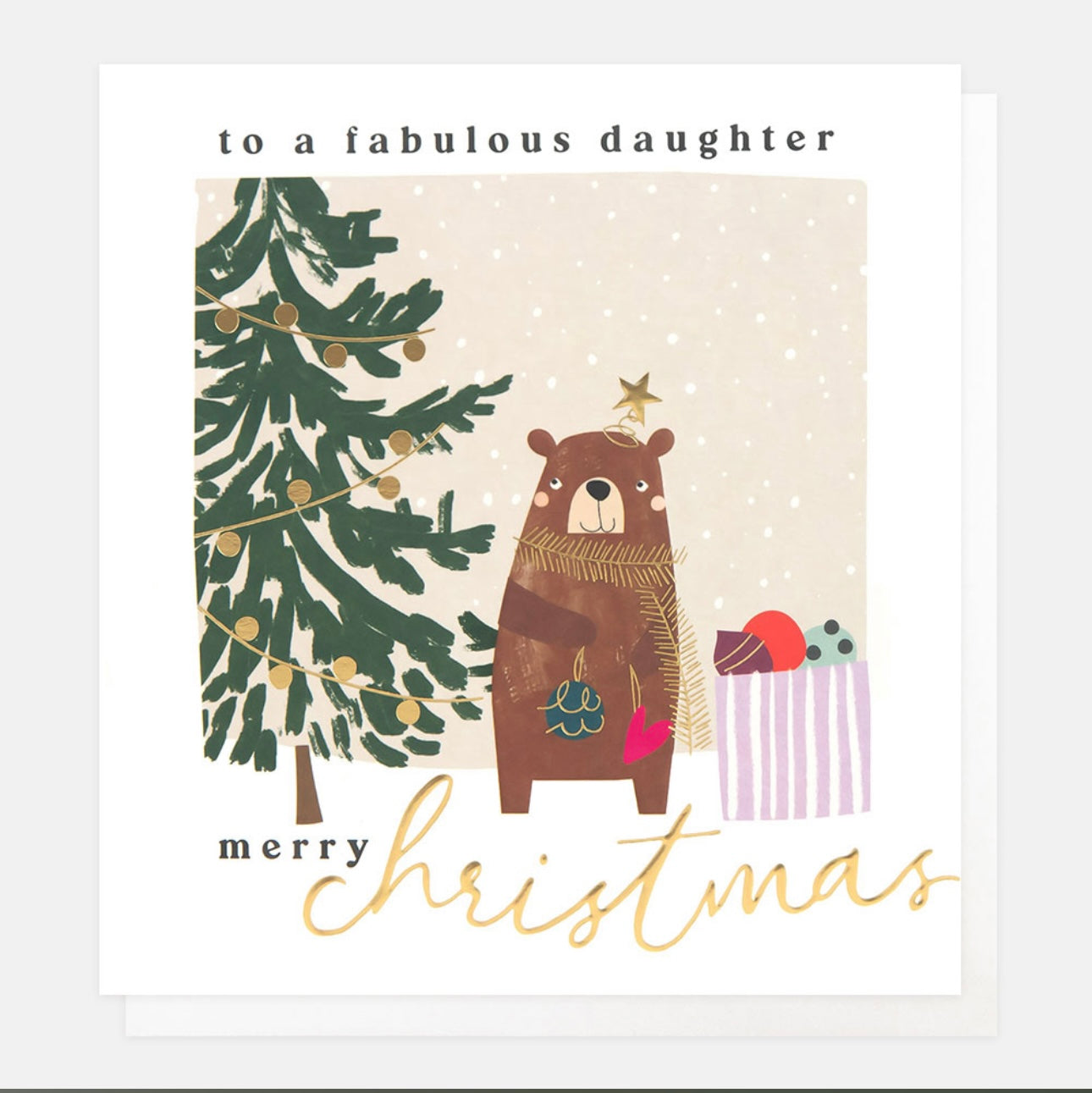 Merry Christmas To A Fabulous Daughter