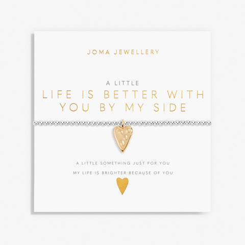 A Little Life Is Better With You By My Side Bracelet
