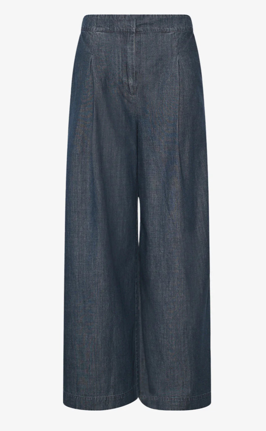 Kazia Trousers - Medium Blue Wash
