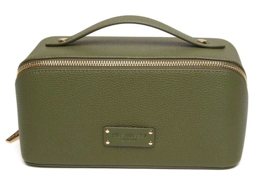 Kensington Train Case - Olive