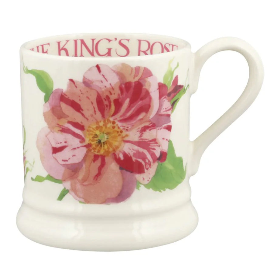 Emma Bridgewater - The King’s Rose 1/2 Pint Mug