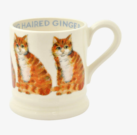 Emma Bridgewater Cats ‘Ginger Cat’ 1/2 Pint Mug