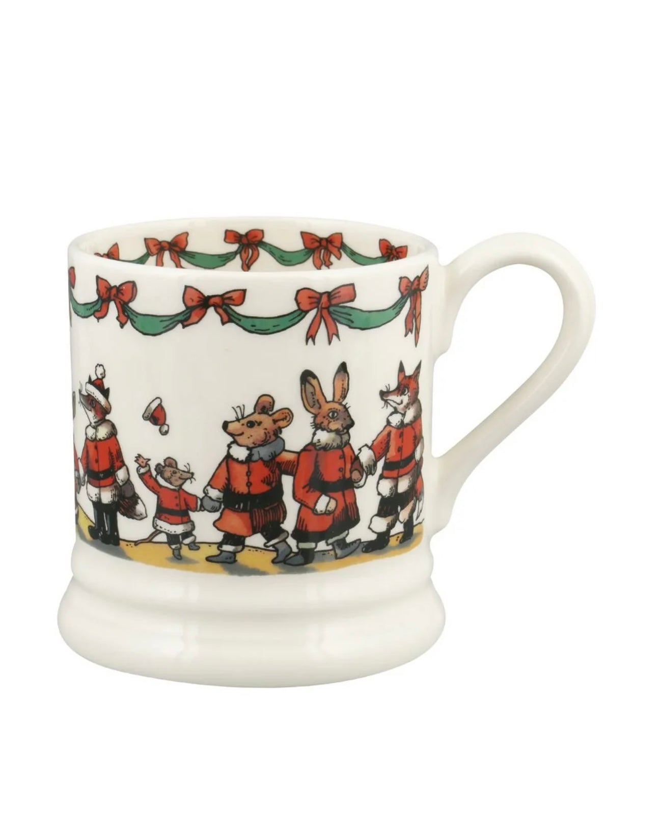 Emma Bridgewater Woodland Santa 1/2 Pint Mug