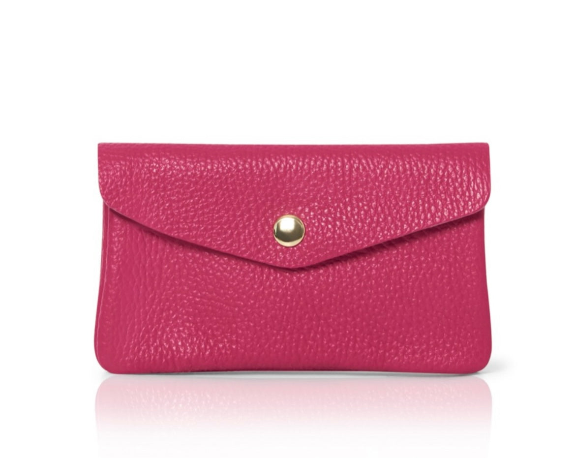 Large Leather Coin Purse