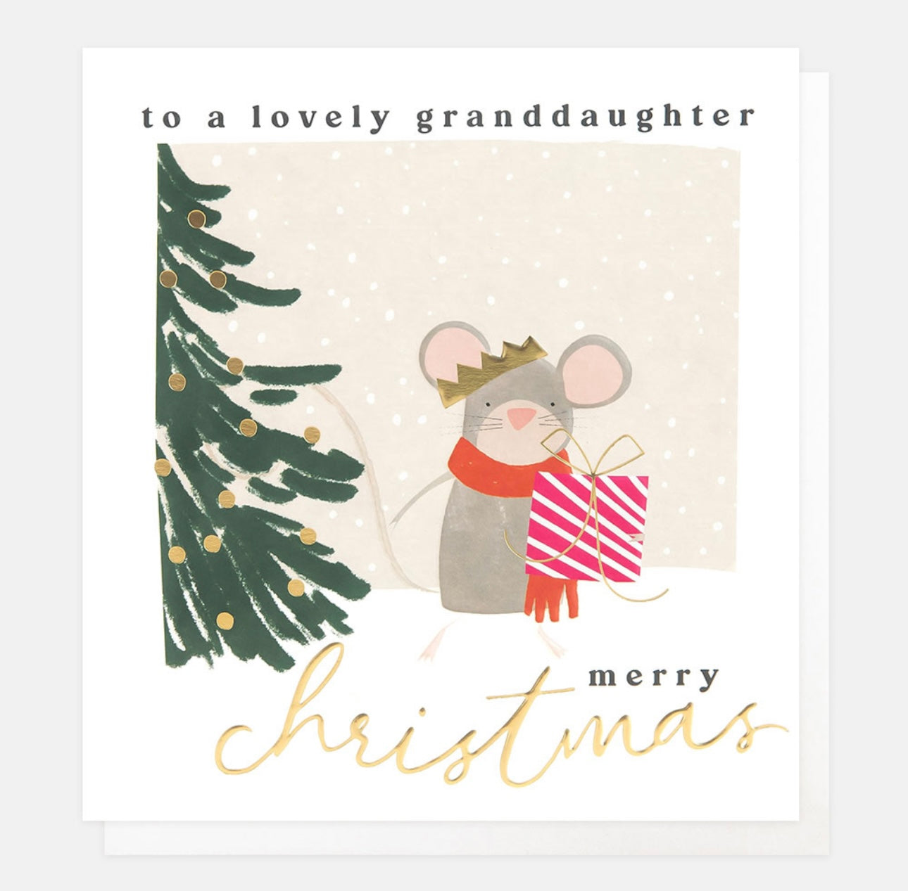 To A Lovely Granddaughter - Merry Christmas