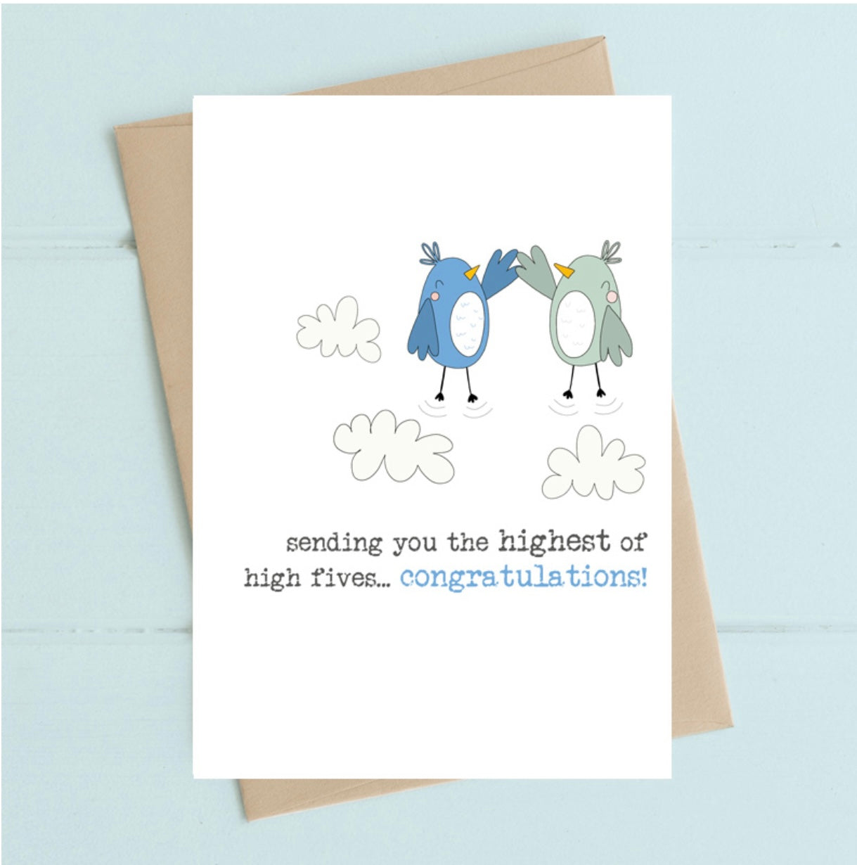 Sending You The Highest of High Fives… Congratulations