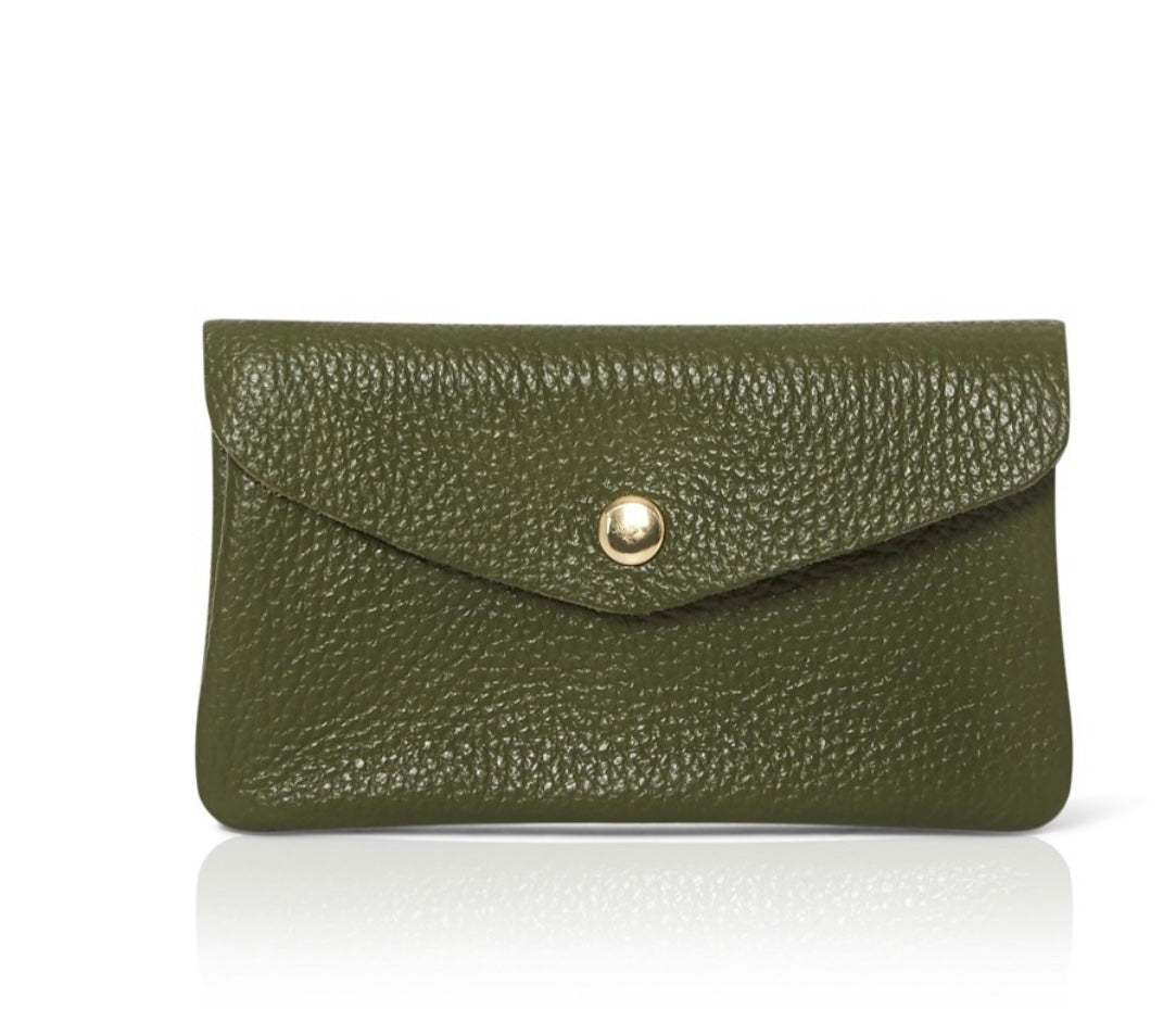 Large Leather Coin Purse