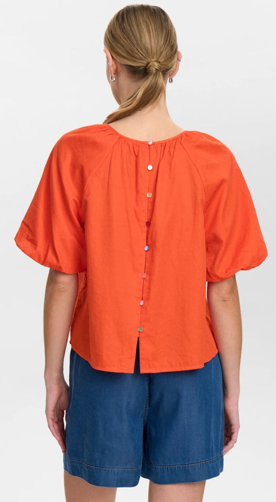 Nutrine Blouse - Cherry Tomato