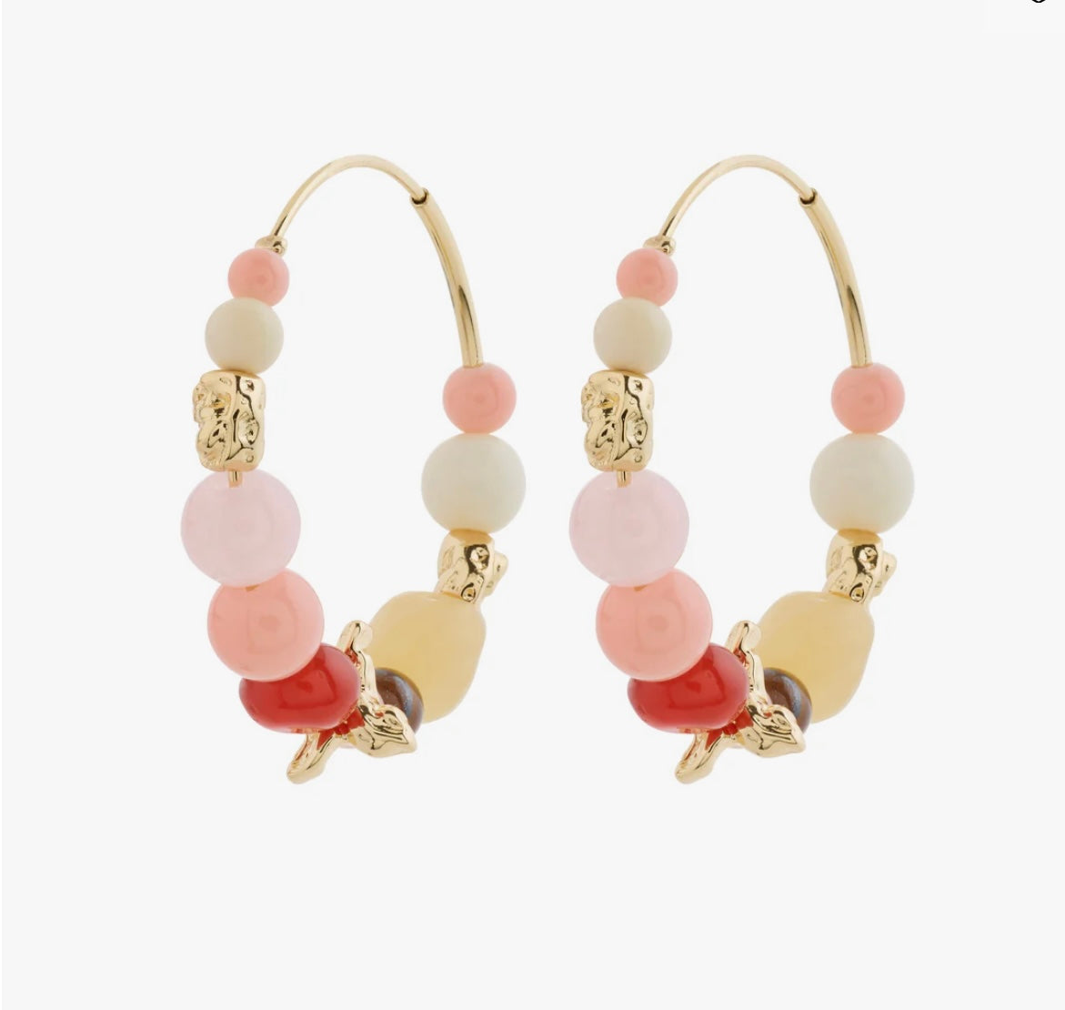 Dream Hoop Earrings by Pilgrim