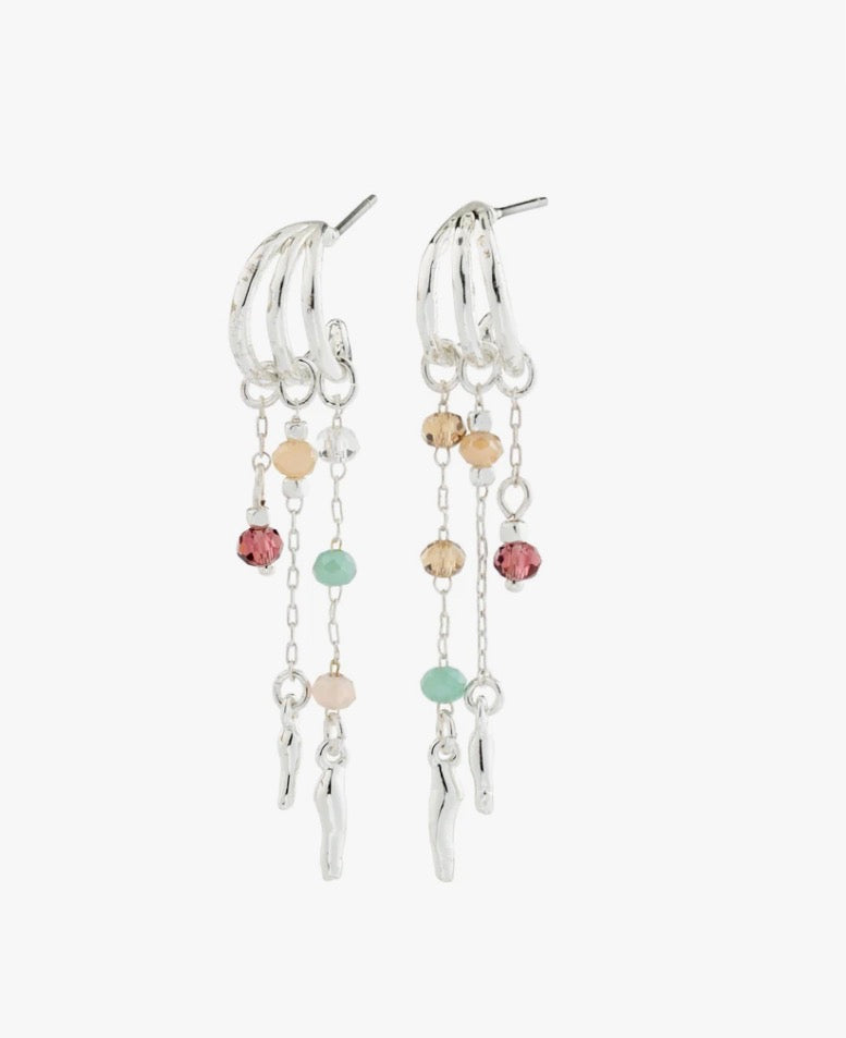 Morin Earrings - Silver Plated