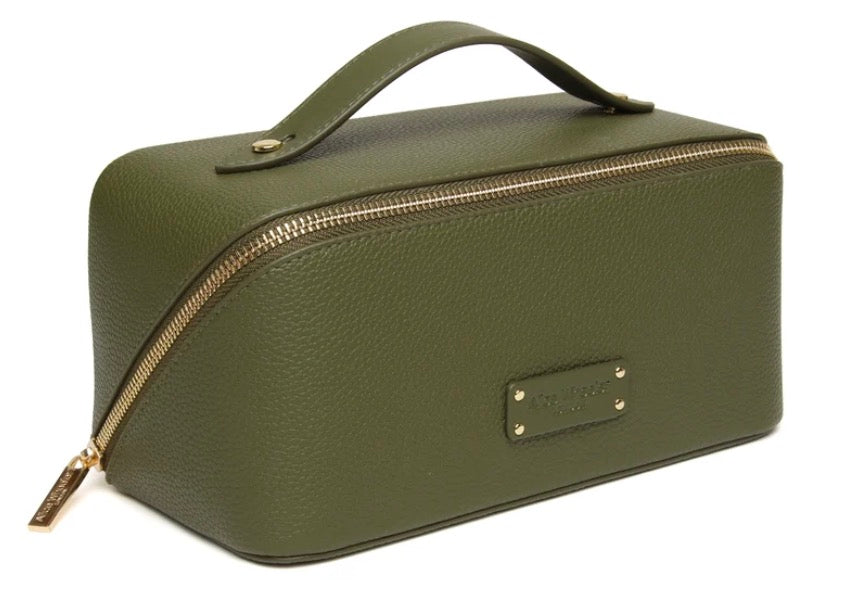 Kensington Train Case - Olive