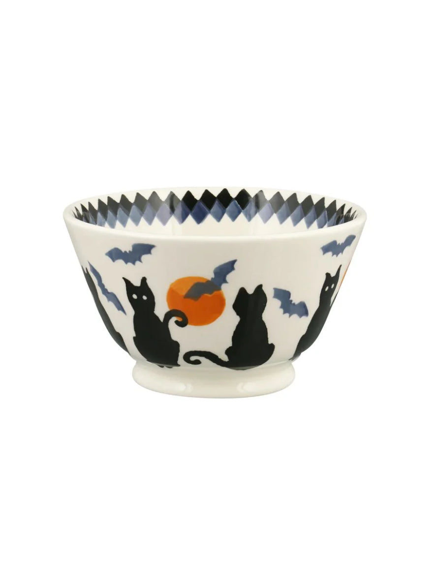 Emma Bridgewater - The Wise Witches Black Cats Small Old Bowl