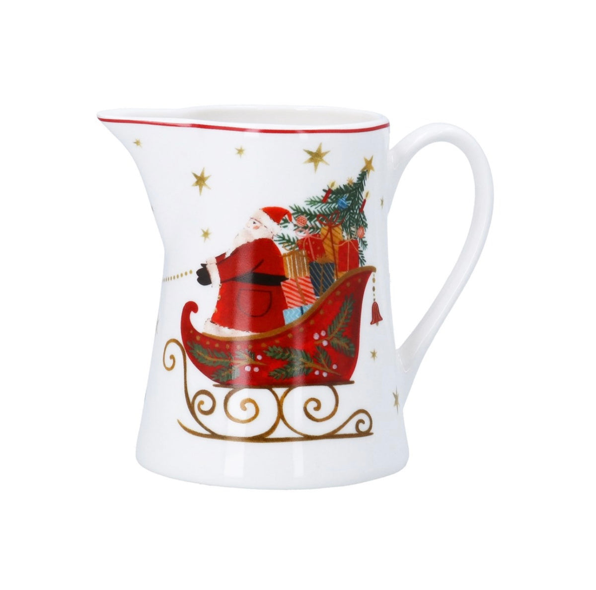 Nostalgia Sleigh New Bone China Jug
