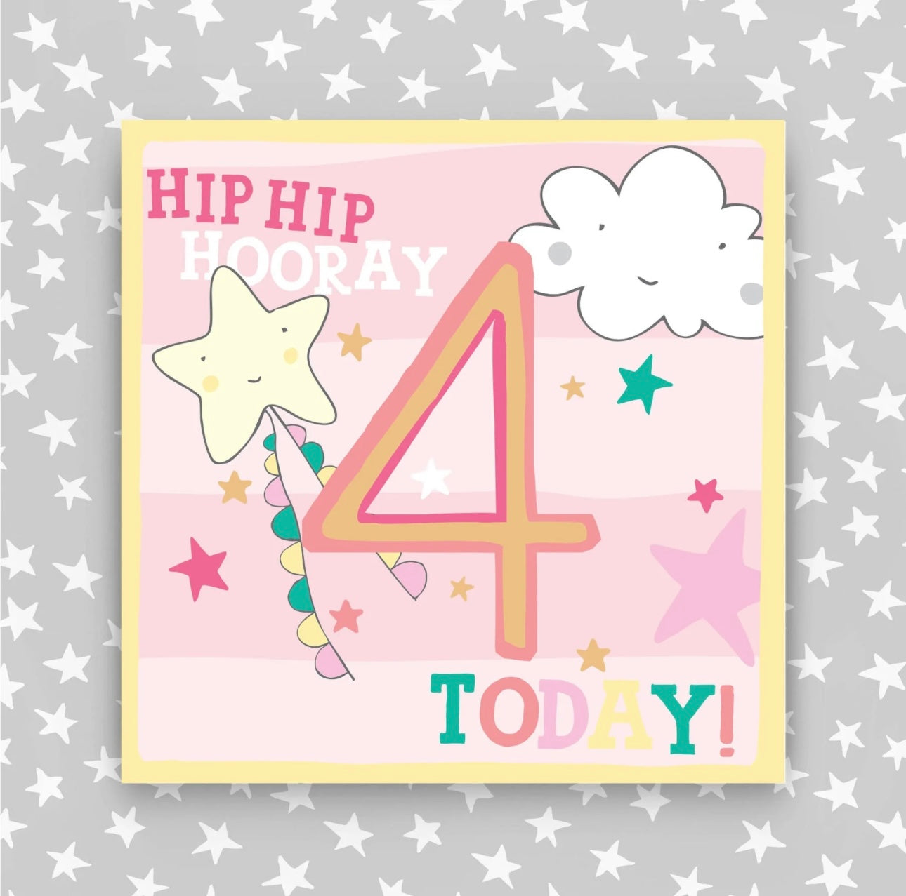 Happy Birthday - Girl Aged 4