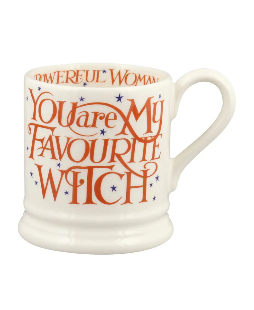 Emma Bridgewater - Halloween Toast Favourite Witch 1/2 Pint Mug