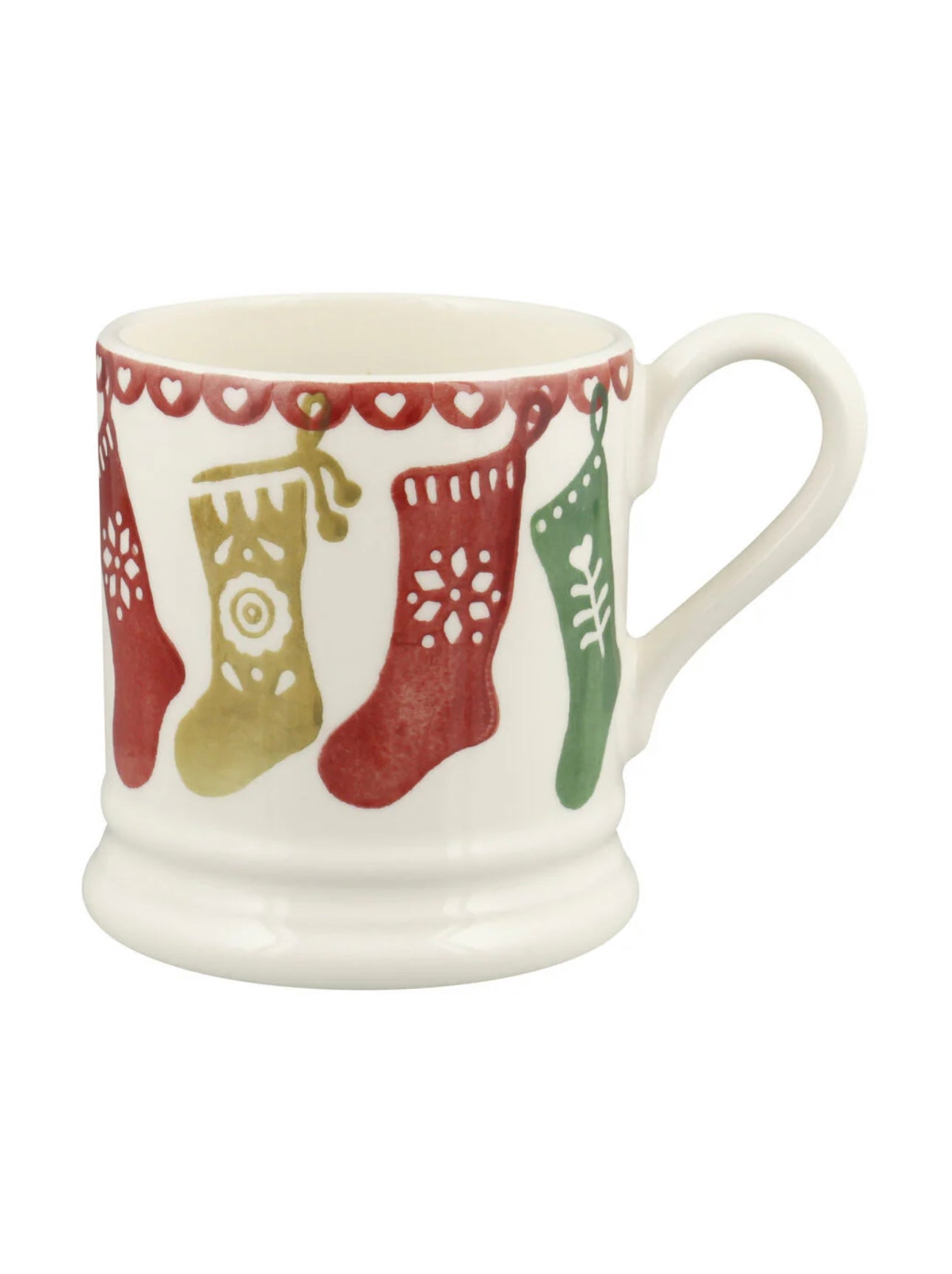 Emma Bridgewater Christmas Stockings 1/2 Pint Mug