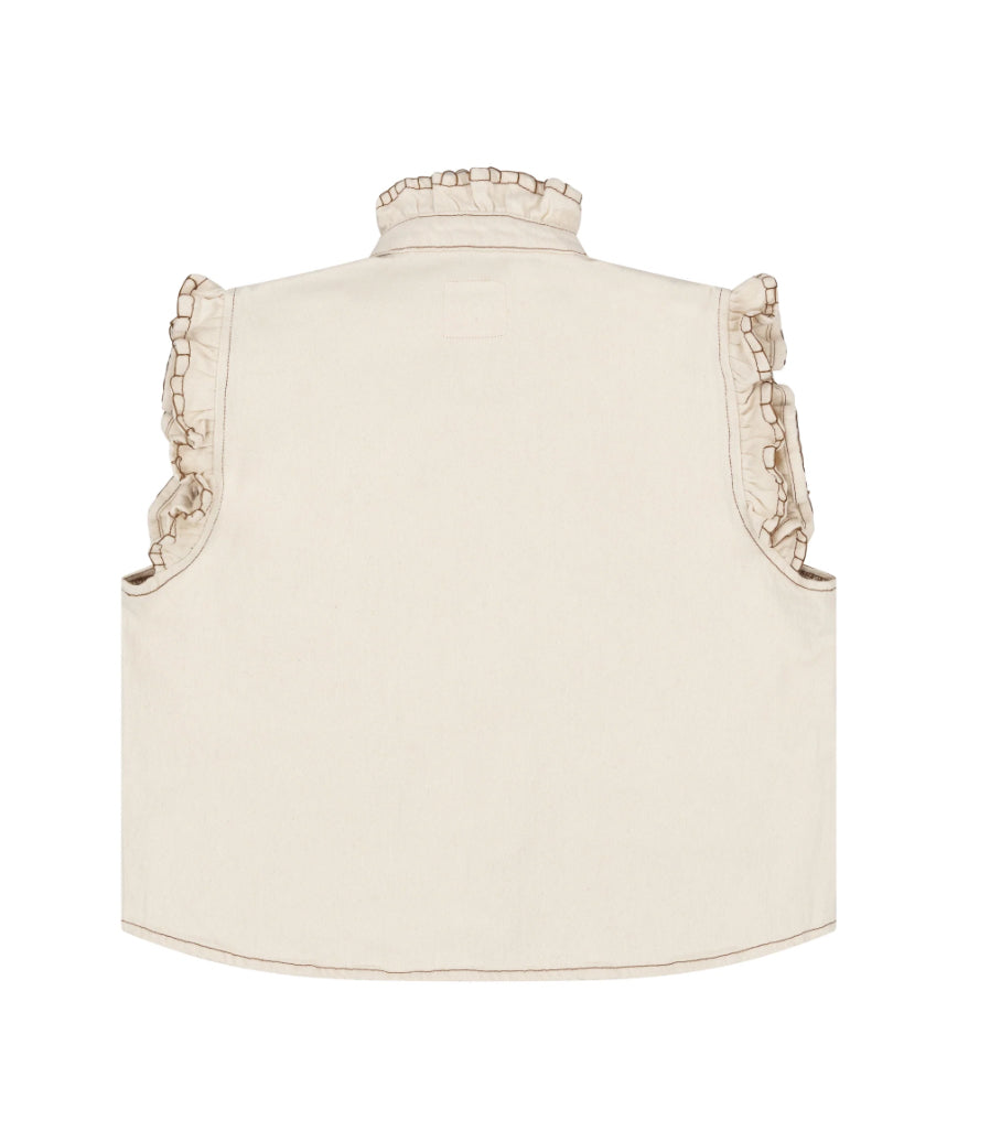 Pablo Waistcoat - Ecru