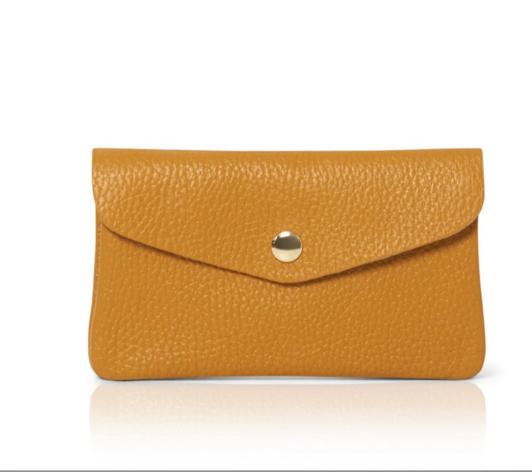 Large Leather Coin Purse