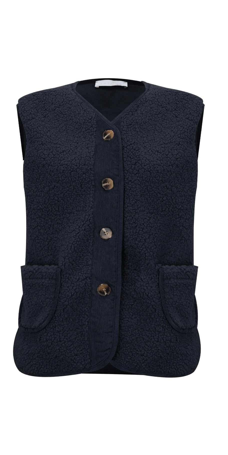 Teddy Faux Fur Gilet - Small