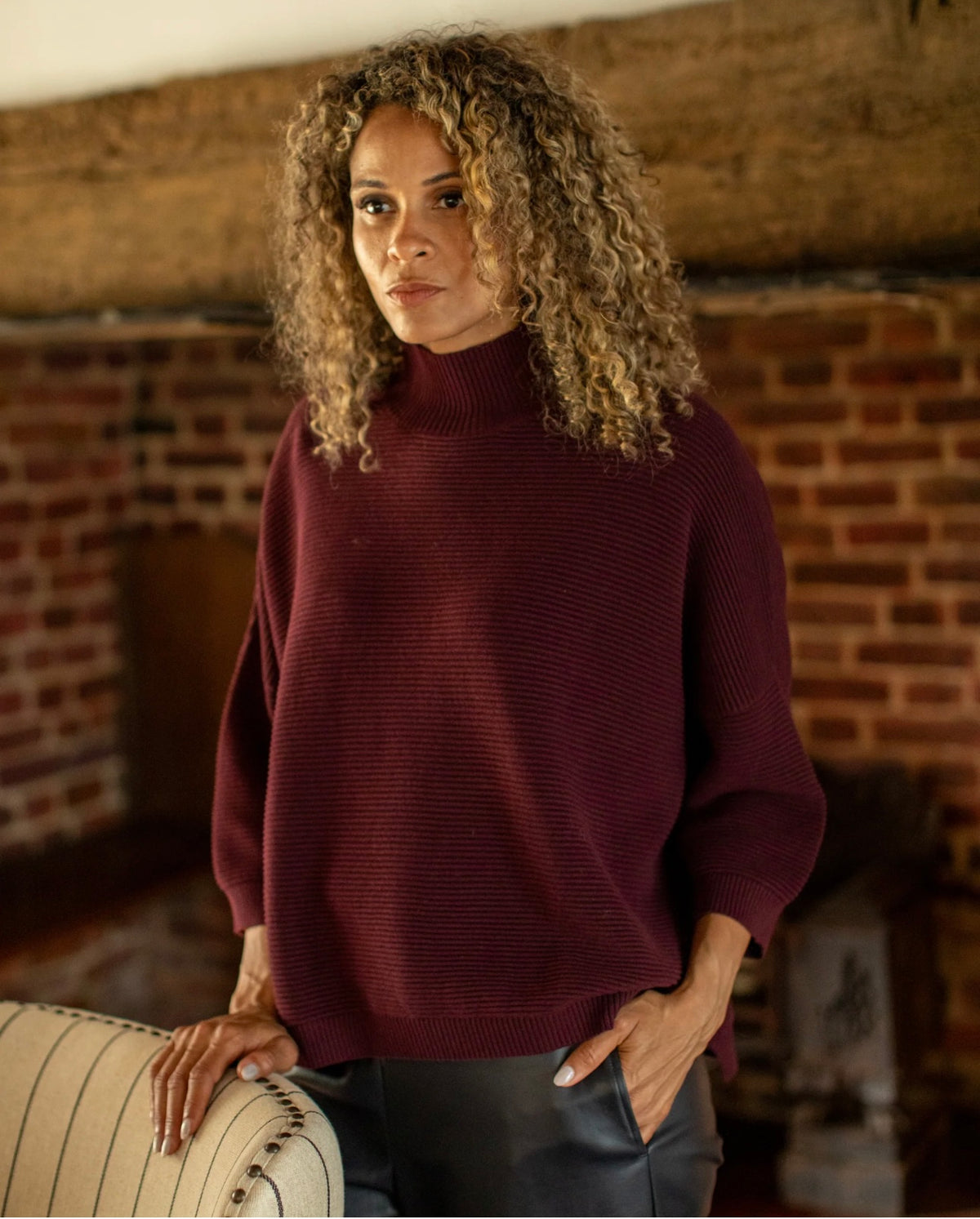 Vicki Jumper - Merlot