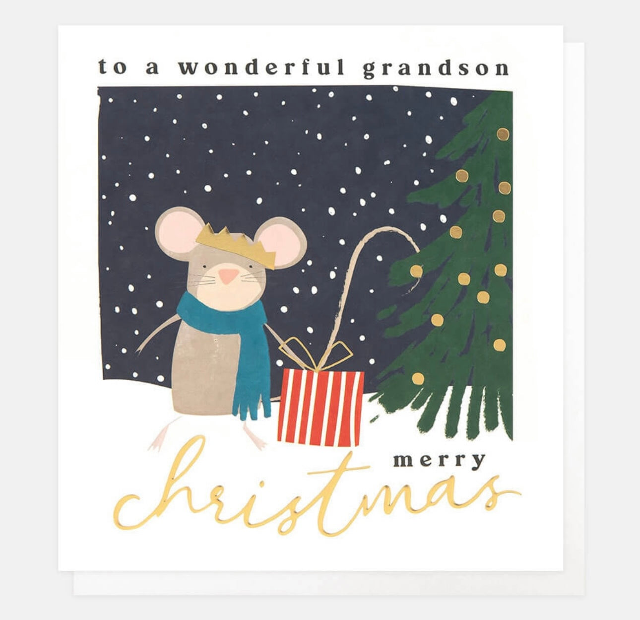 To A Wonderful Grandson - Merry Christmas