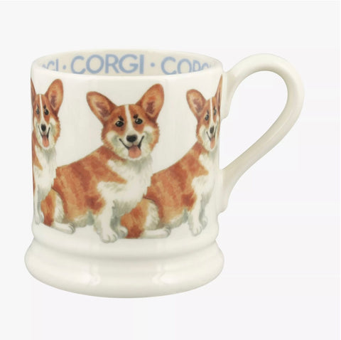 Emma Bridgewater ‘Dogs’ Pembroke Welsh Corgi 1/2 Pint Mug
