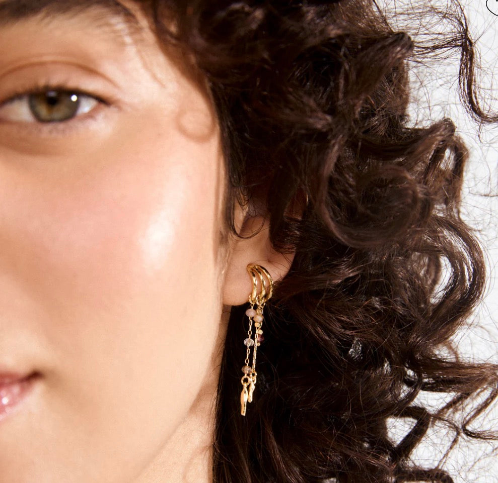 Morin Earrings - Gold Plated
